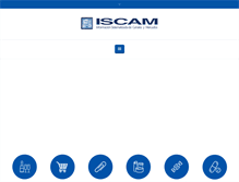 Tablet Screenshot of iscam.com